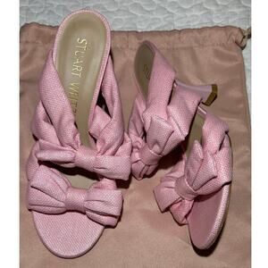 Stuart Weitzman Sofia Richie Grainge X Curve 85 Sandals new with dustbag size 7B